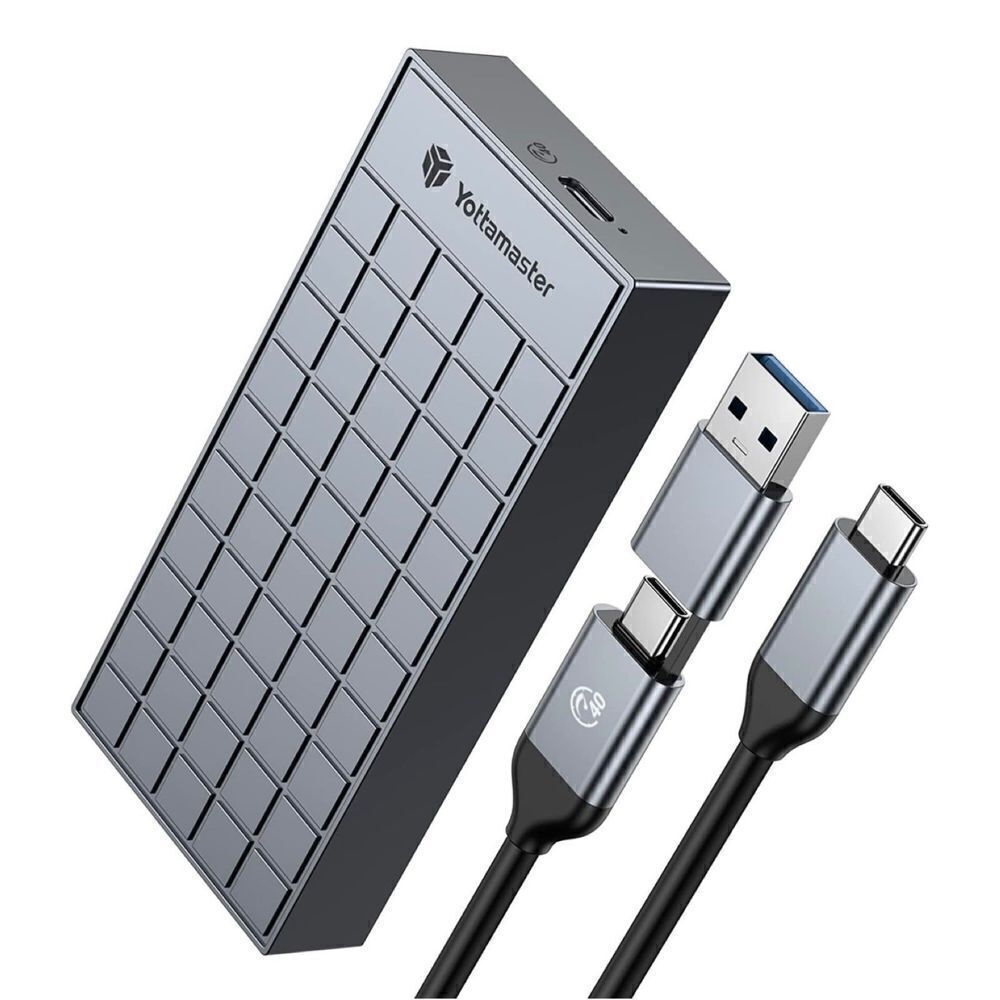 Yottamaster 40Gbps M.2 NVMe SSD Enclosure
